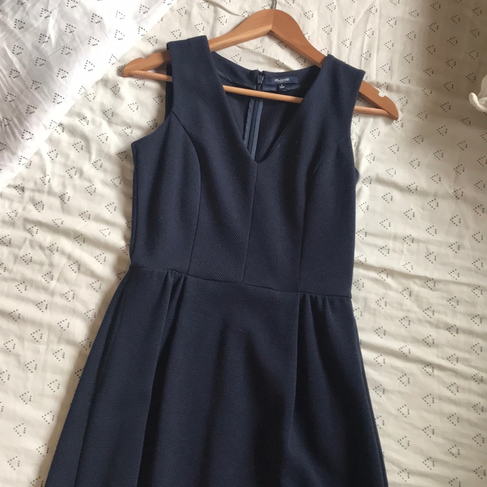 Navy Madewell dress